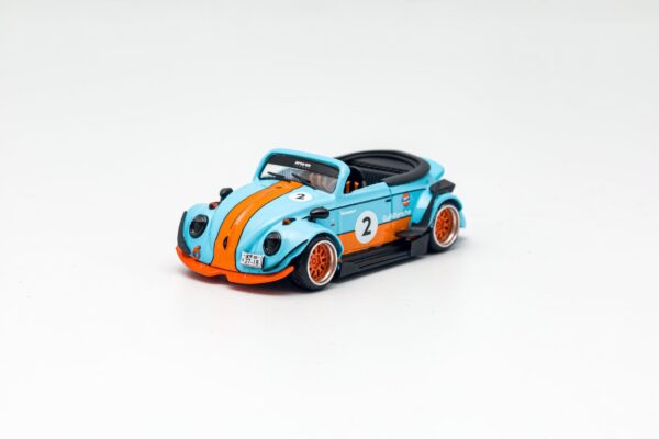 Inspire Model x Robert Design 1/64 RWB Volkswagen Beetle (Gulf)