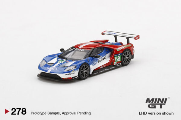 MINI GT 1/64 Ford GT LMGTE PRO #68 2016 24 Hrs of Le Mans Class Winner
