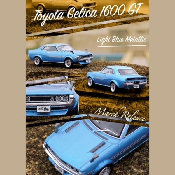 INNO64 1/64 TOYOTA CELICA 1600 GT (TA22) Metallic Blue