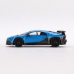 MINI GT Bugatti Chiron Pur Sport Blue Diecast Car