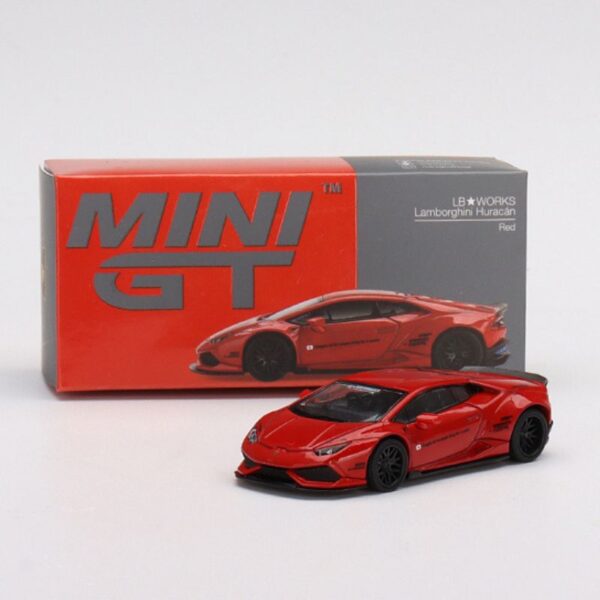 MINI GT Lamborghini Huracan Ver2 LB Works Red