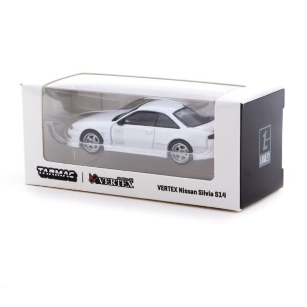 Tarmac Works Vertex Silvia S14 White Lamley Edition
