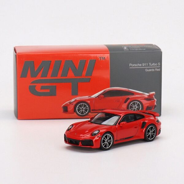 MINI GT Porsche 911 Turbo S Guard Red