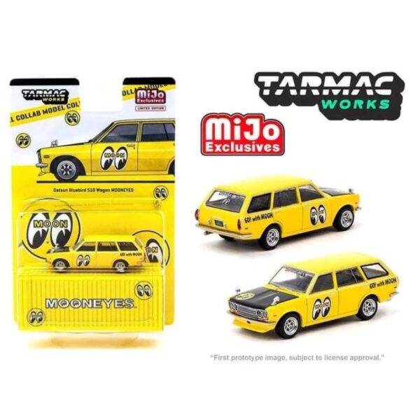 Tarmac Works Datsun Bluebird 510 Wagon Mooneyes MIJO Exclusive