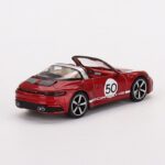MINI GT Porsche 911 Targa Heritage Design Edition Cherry Red Back View