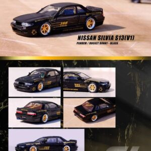 INNO64 Nissan Silvia S13 PANDEM Rocket Bunny Black