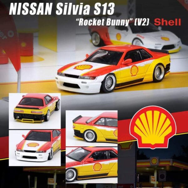 INNO64 Nissan Silvia S13 Rocket Bunny Shell