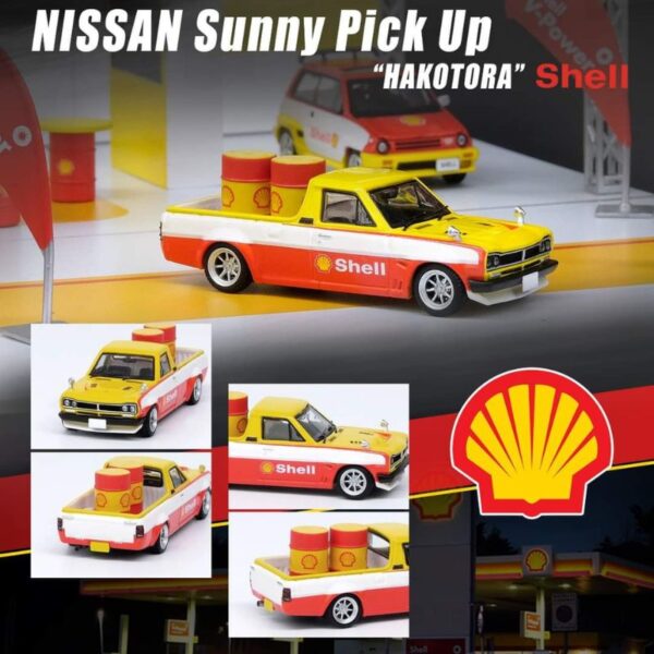 INNO64 Nissan Sunny Pickup HAKOTORA Shell
