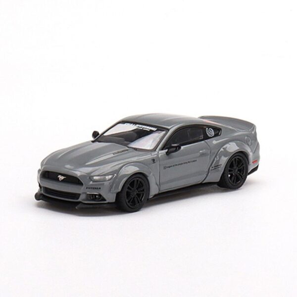 MINI GT Ford Mustang LB Works Grey