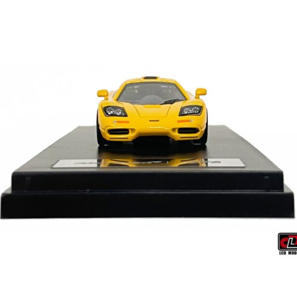 LCD Models McLaren F1 Yellow Front View