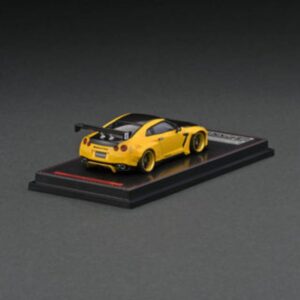 Nissan GT-R R35 Pandem Yellow Metallic by Ignition Model Back View