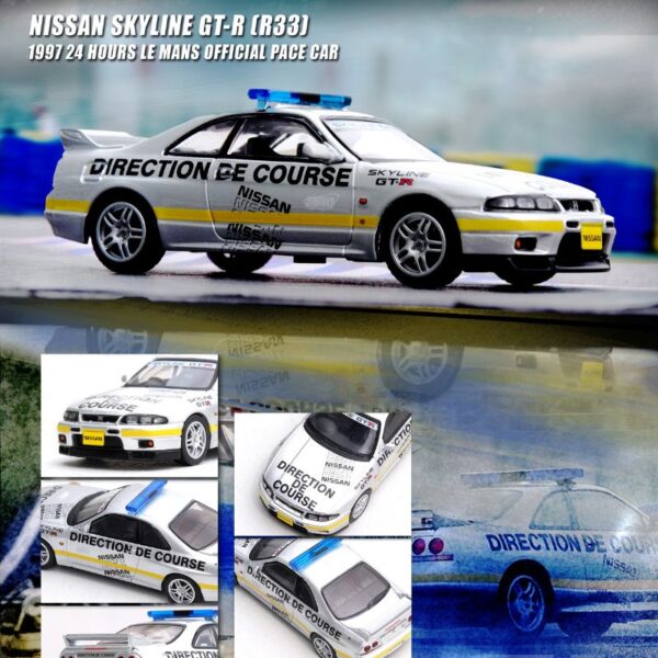 NISSAN SKYLINE GT-R (R33) 24 Hours Le Mans Offical Pace Car 1997 By INNO Models