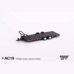 Car Hauler Trailer Type B Black By MINI GT
