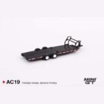 Car Hauler Trailer Type B Black By MINI GT
