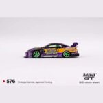 Nissan S15 SILVIA LB-Super Silhouette #555 2022 Formula Drift Japan By MINI GT