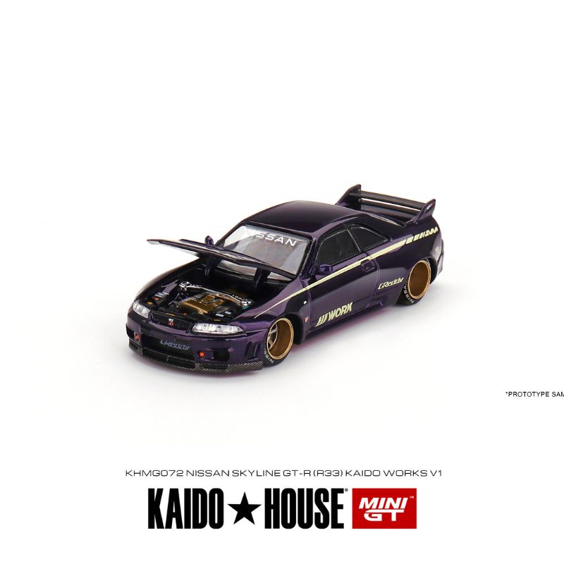 MINI GT 1 64 日産 スカイライン GT-R R33 Kaido Works V1 KAIDO 
