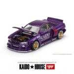 Nissan Skyline GT-R (R34) Kaido Works V1 By MINI GT Open Hood