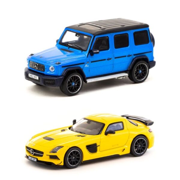 Tarmac Works Mercedes AMG G63 And SLS AMG Coupe Combo