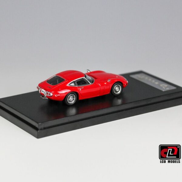 Toyota 2000GT Red By LCD Models
