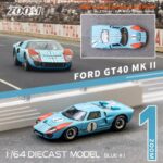 Ford GT40 MK II 1st Runner Up #1 Blue By Zoom
