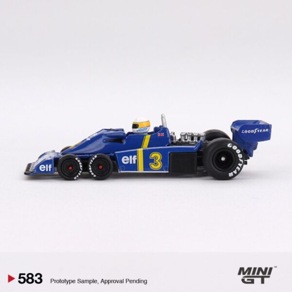 Tyrrell P34 #3 Jody Scheckter 1976 Swedish GP Winner By MINI GT