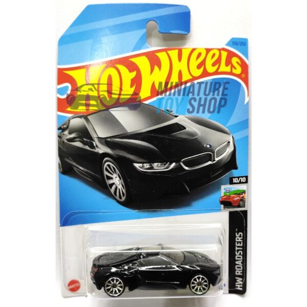 Hot Wheels 2023 Mainline BMW I8 Roadster Black