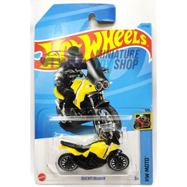 Hot Wheels 2023 Mainline Ducati DesertX Yellow