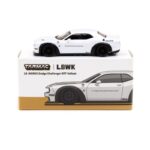 LB-WORKS Dodge Challenger SRT Hellcat White - Lamley Special Edition By Tarmac Works