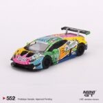 Lamborghini Huracan GT3 EVO #19 GEAR Racing 2020 IMSA Daytona 24 Hrs By MINI GT