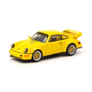 Porsche 911 RSR 3.8 Yellow By Tarmac Works and Schuco