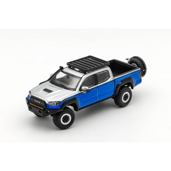 Toyota Tacoma TRD PRO Overland Electric Blue By GCD - MINIATURE TOY SHOP