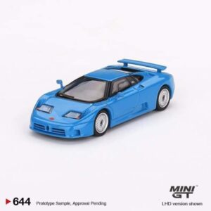 MINI GT Bugatti EB110 GT Blu Bugatti