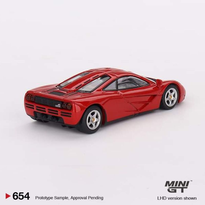 MINI GT McLaren F1 Red MINIATURE TOY SHOP