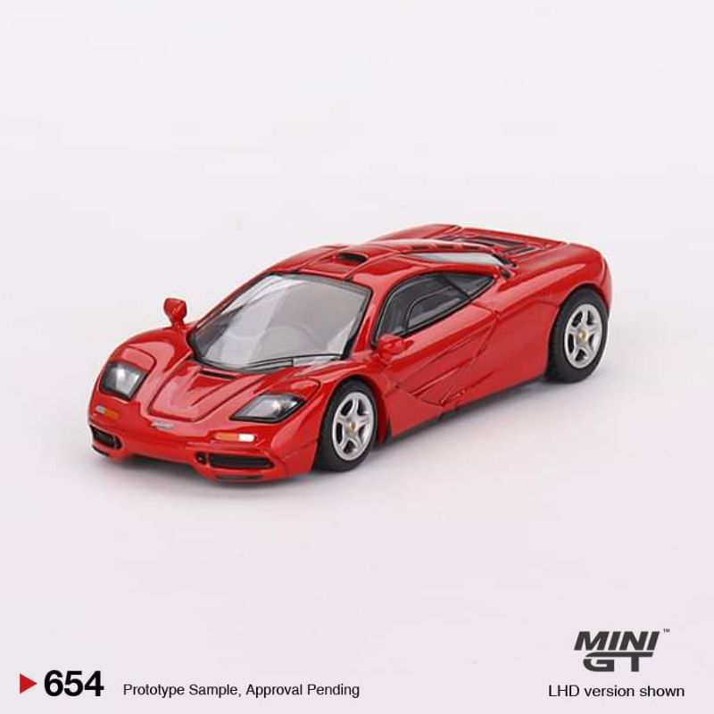 MINI GT McLaren F1 Red MINIATURE TOY SHOP