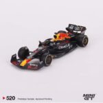 MINI GT Oracle Red Bull Racing RB18 #1 Max Verstappen 2022 Abu Dhabi Grand Prix Winner