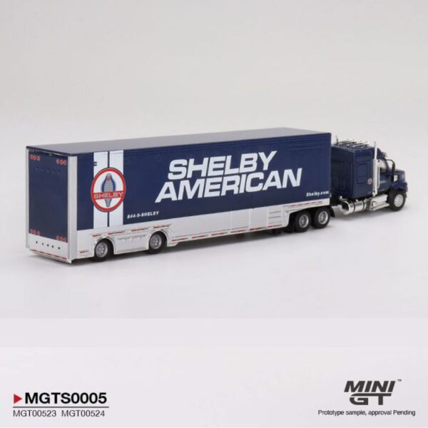 MINI GT SHELBY American Transporter Set Western Star 49X and Shelby GT500 SE Widebody 2