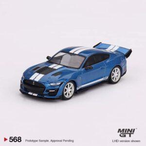 MINI GT Shelby GT500 Dragon Snake Concept Ford Performance Blue