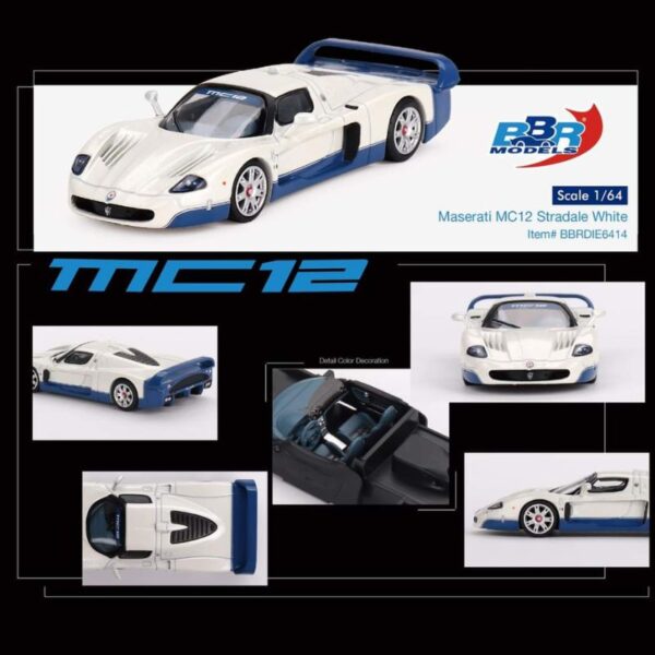 BBR Maserati MC12 Stradale White