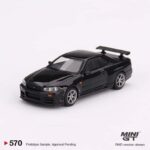 MINI GT Nissan Skyline GT-R (R34) V-Spec Black Perl