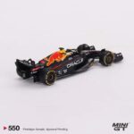 MINI GT Oracle Red Bull Racing RB18 #1 Max Verstappen 2022 Monaco Grand Prix 3rd Place