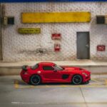 Tarmac Works Mercedes Benz SLS AMG Coupe Black Series Red