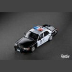 Ford Crown Victoria Police Car Black-White LAPD By Rollin