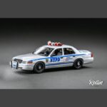 Ford Crown Victoria Police Car White NYPD By Rollin