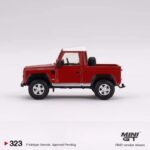 Land Rover Defender 90 Pickup Masai Red By MINI GT