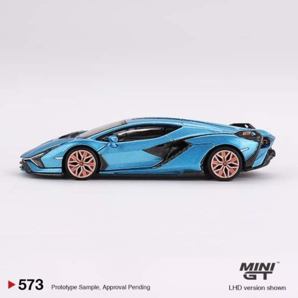 MINI GT Lamborghini Sian FKP 37 Blu Aegir