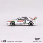 MINI GT Nissan Skyline GT-R (R32) Gr. A #23 1990 Macau Guia Race Winner