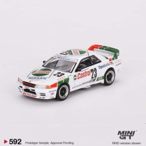 MINI GT Nissan Skyline GT-R (R32) Gr. A #23 1990 Macau Guia Race Winner