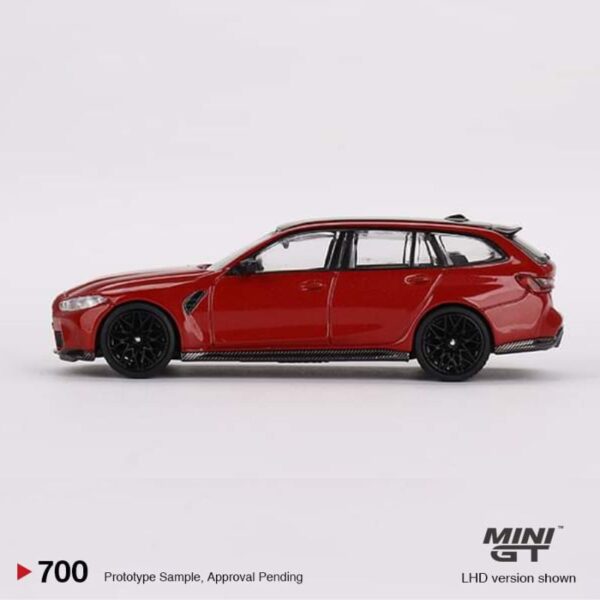 MINI GT BMW M3 Competition Touring (G81) Toronto Red Metallic