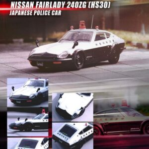 INNO64 Models Nissan Fairlady 240ZG (HS30) Japanese Police Car