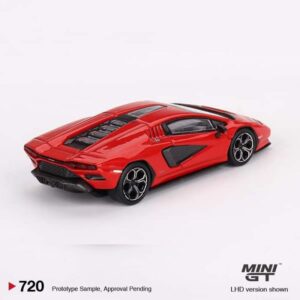 MINI GT Lamborghini Countach LPI 800-4 Rosso Mars
